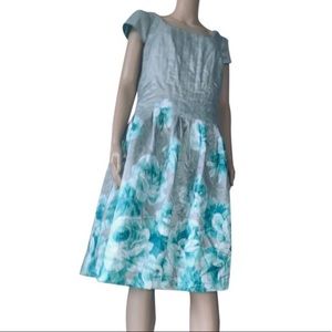 Ellen Tracy Fit & Flare Dress